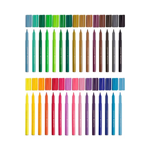 501631 - FABER CASTELL CONNECTOR PENS Coloured Wallet-30(1)